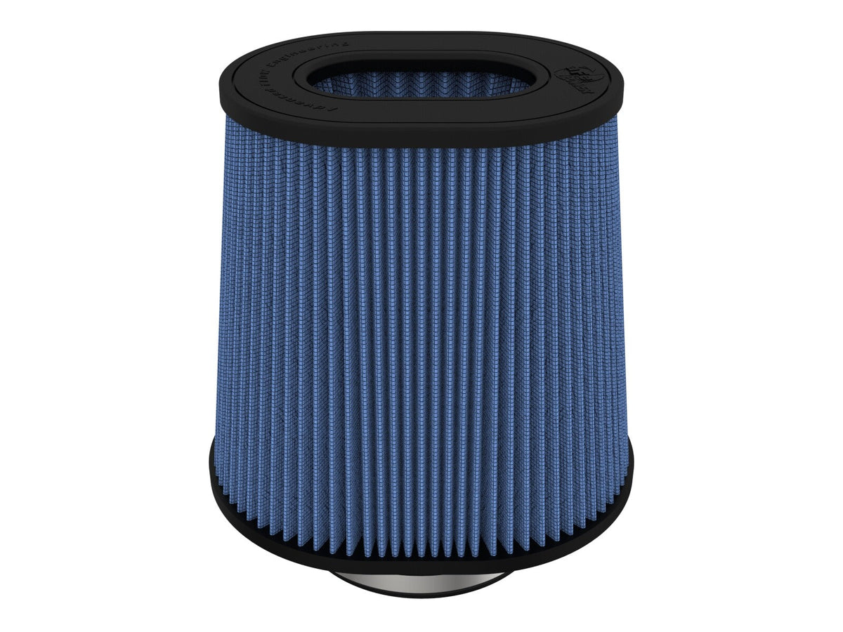 Magnum Force Intake Replacement Air Filter w/ Pro 5R Media 5-1/2 Inch F x (10x8) Inch B x (8x6) T (Inverted) x 9 Inch H Blue aFe Power aFe Power