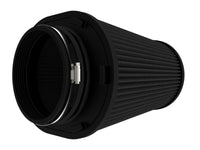 Magnum Force Intake Replacement Air Filter w/ Pro 5R Media 5-1/2 Inch F x (10x8) Inch B x (8x6) T (Inverted) x 9 Inch H Black aFe Power aFe Power
