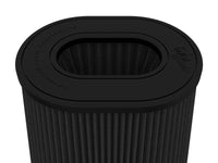 Magnum Force Intake Replacement Air Filter w/ Pro 5R Media 5-1/2 Inch F x (10x8) Inch B x (8x6) T (Inverted) x 9 Inch H Black aFe Power aFe Power