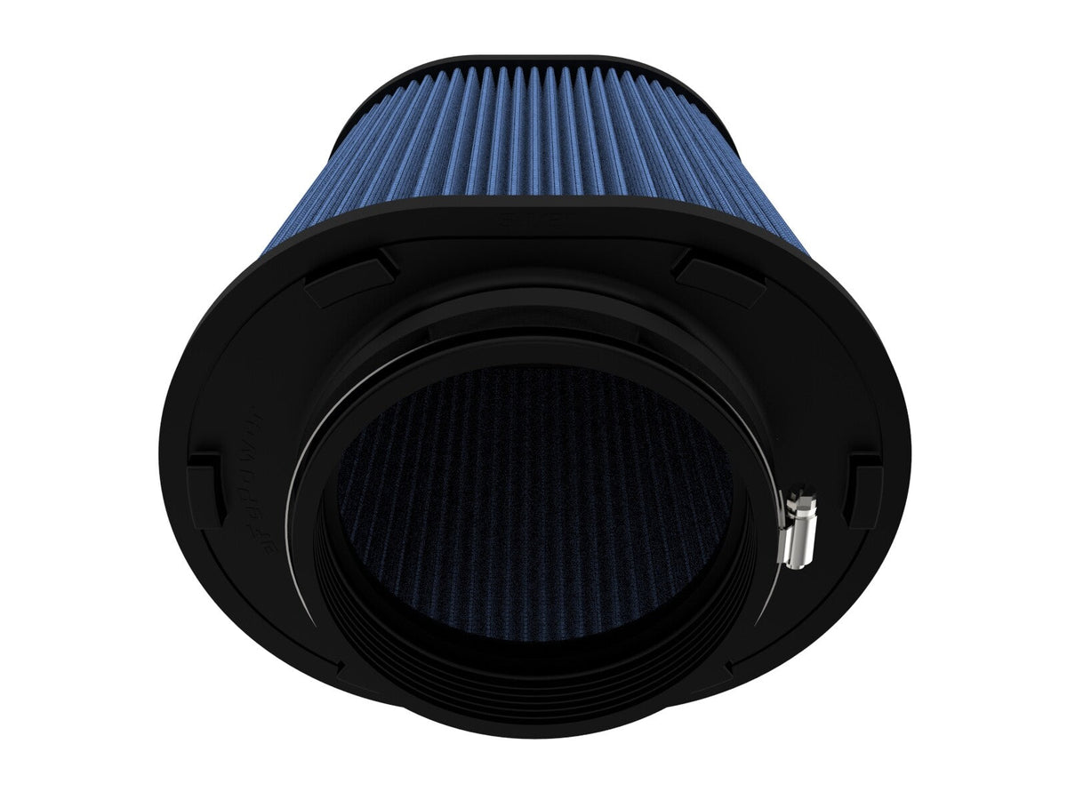 Magnum Force Intake Replacement Air Filter w/ Pro 5R Media 5-1/2 Inch F x (10x8) Inch B x (8x6) T (Inverted) x 9 Inch H Blue aFe Power aFe Power