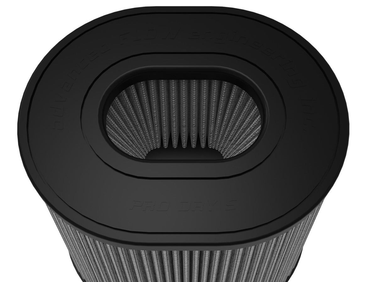 Magnum Force Intake Replacement Air Filter w/ Pro Dry S Media 4-1/2 Inch F x (8x6-1/2) Inch B x (6-3/4x5-1/2) Inch T (Inverted) x 8 Inch H aFe Power aFe Power