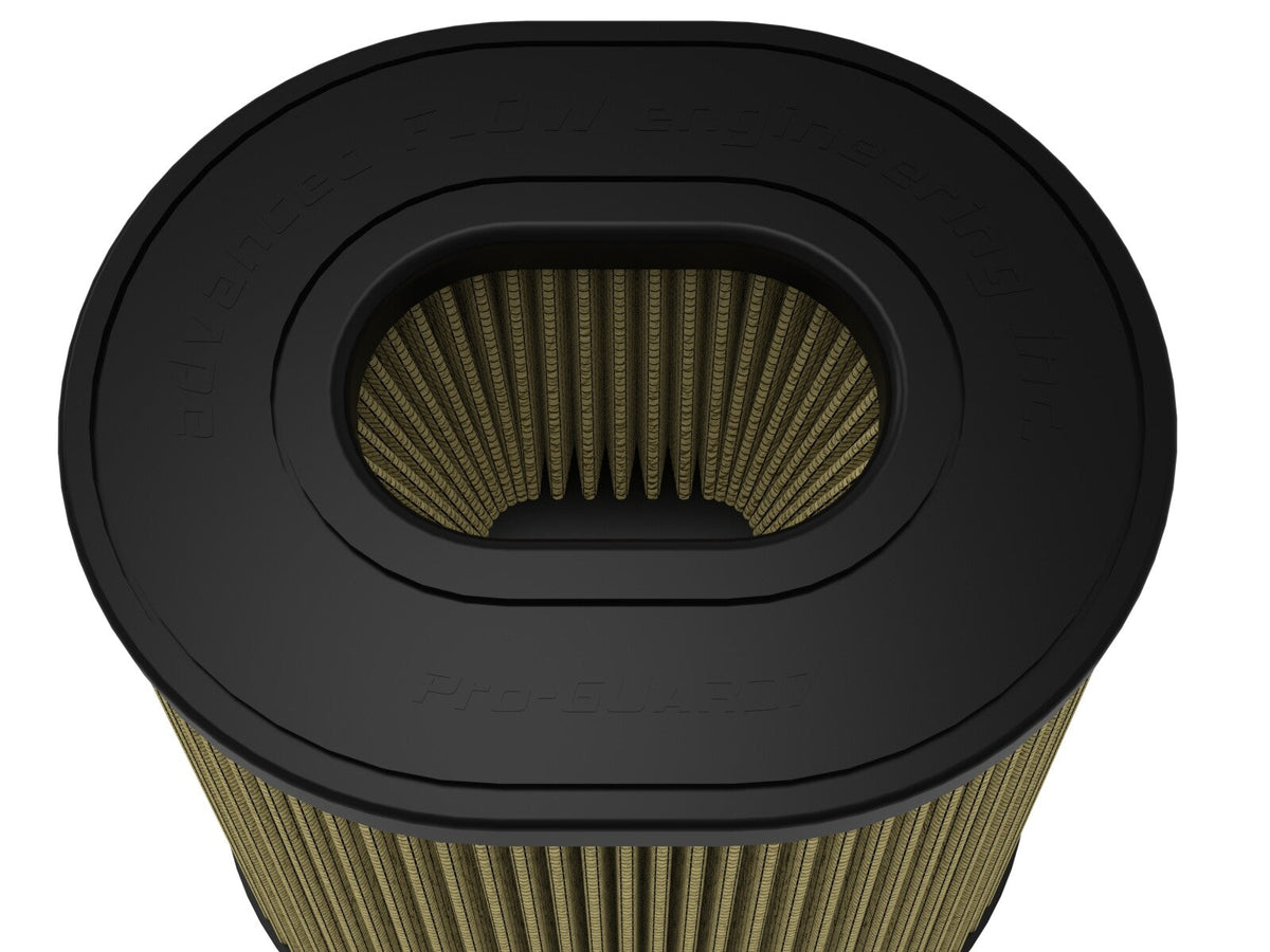 Magnum Force Intake Replacement Air Filter w/ Pro Guard 7 Media 4-1/2 Inch F x (8x6-1/2) Inch B x (6-3/4x5-1/2) Inch T (Inverted) x 8 Inch H aFe Power aFe Power