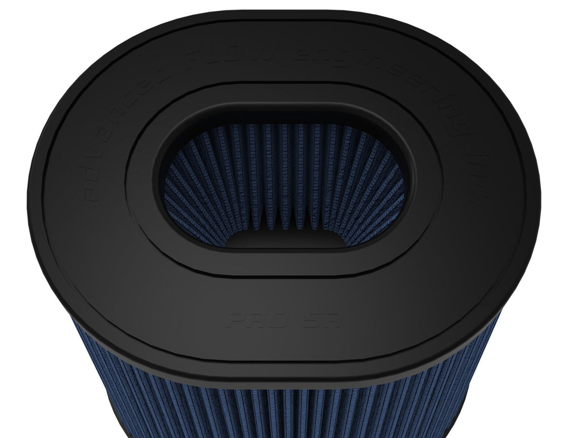 Magnum Force Intake Replacement Air Filter w/ Pro 5R Media 4-1/2 Inch F x (8x6-1/2) Inch B x (6-3/4x5-1/2) Inch T (Inverted) x 8 Inch H aFe Power aFe Power