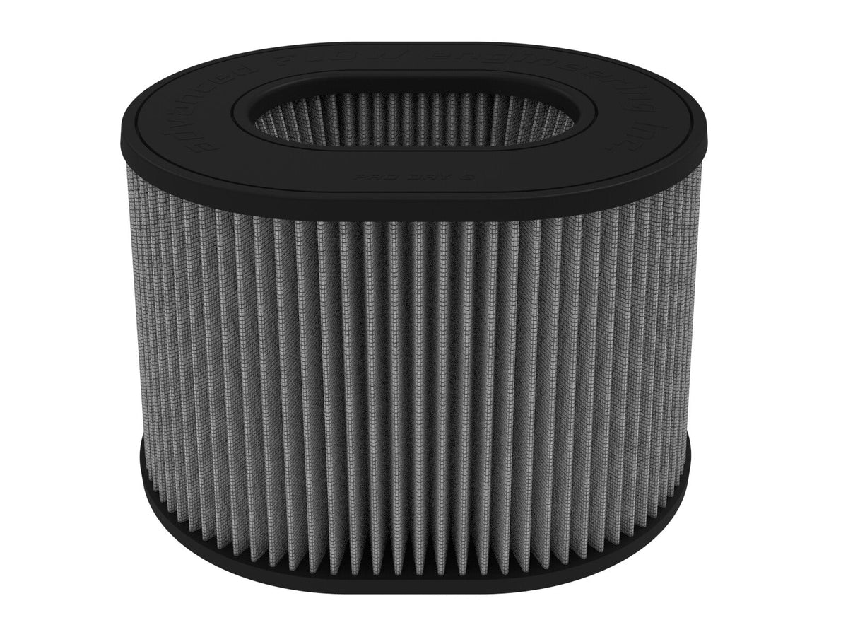 Magnum Force Intake Replacement Air Filter w/ Pro Dry S Media 5-1/2 Inch F x (12-1/4x9-3/4) Inch B x (11-1/4x8-3/4) Inch T (Inverted) x 8 Inch H aFe Power aFe Power