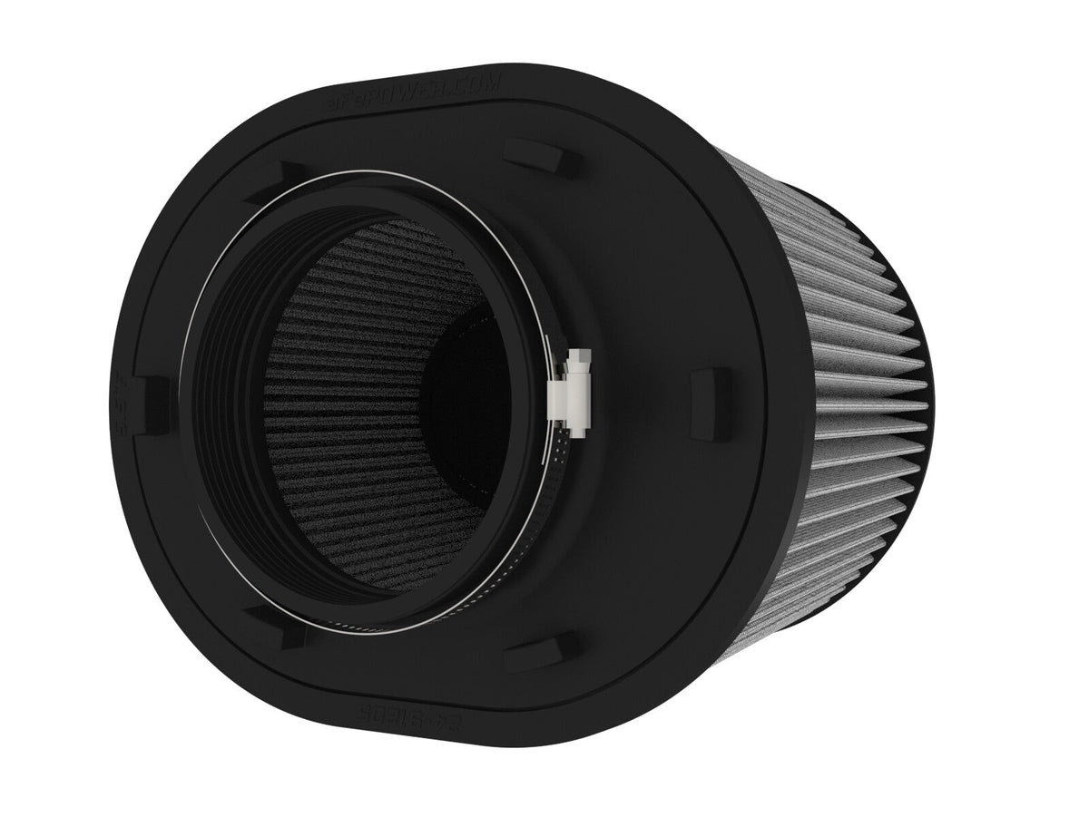 Magnum Force Intake Replacement Air Filter w/ Pro Dry S Media 5-1/2 Inch F x (12-1/4x9-3/4) Inch B x (11-1/4x8-3/4) Inch T (Inverted) x 8 Inch H aFe Power aFe Power