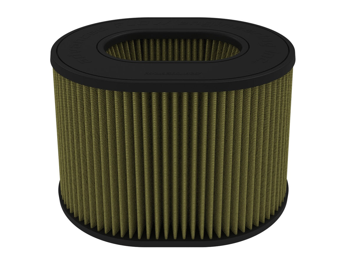 Magnum Force Intake Replacement Air Filter w/ Pro Guard 7 Media 5-1/2 Inch F x (12-1/4x9-3/4) Inch B x (11-1/4x8-3/4) Inch T (Inverted) x 8 Inch H aFe Power aFe Power