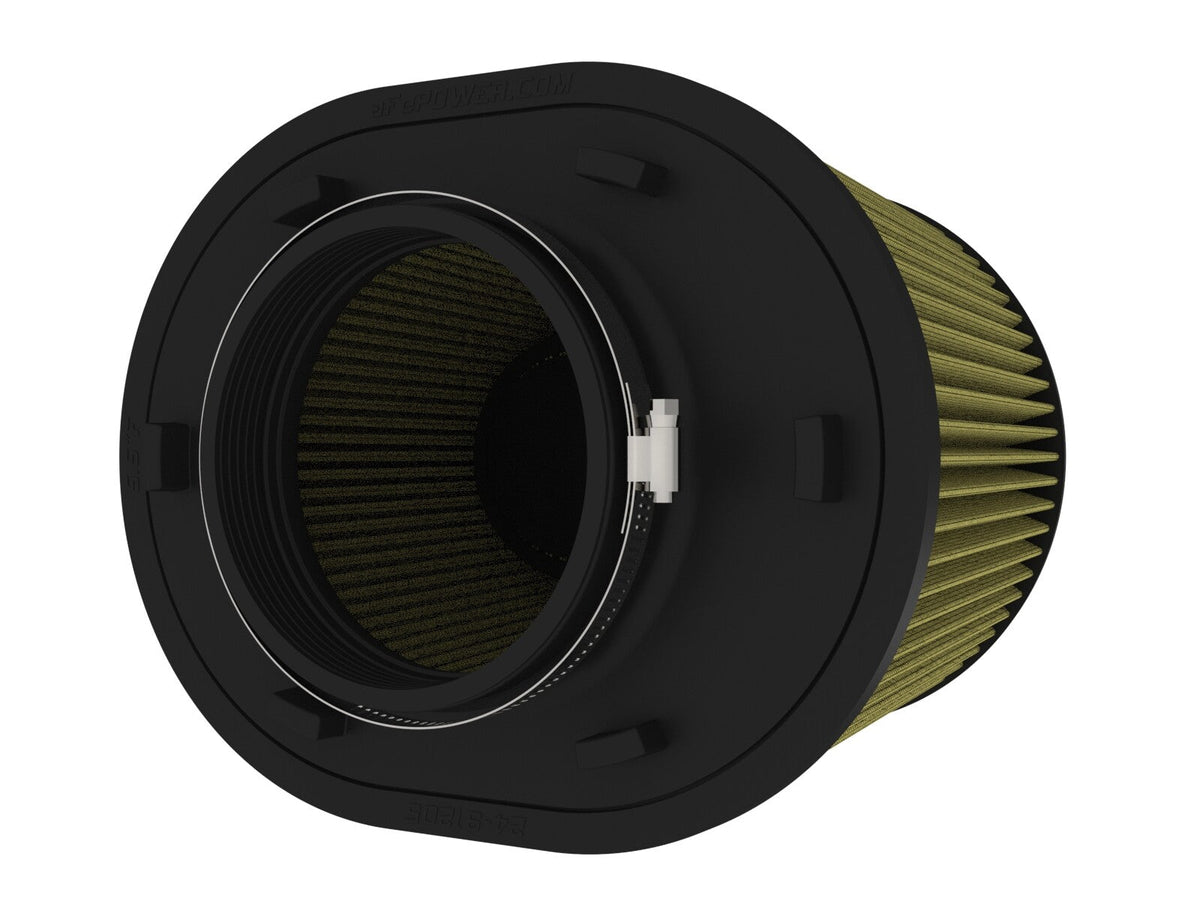 Magnum Force Intake Replacement Air Filter w/ Pro Guard 7 Media 5-1/2 Inch F x (12-1/4x9-3/4) Inch B x (11-1/4x8-3/4) Inch T (Inverted) x 8 Inch H aFe Power aFe Power