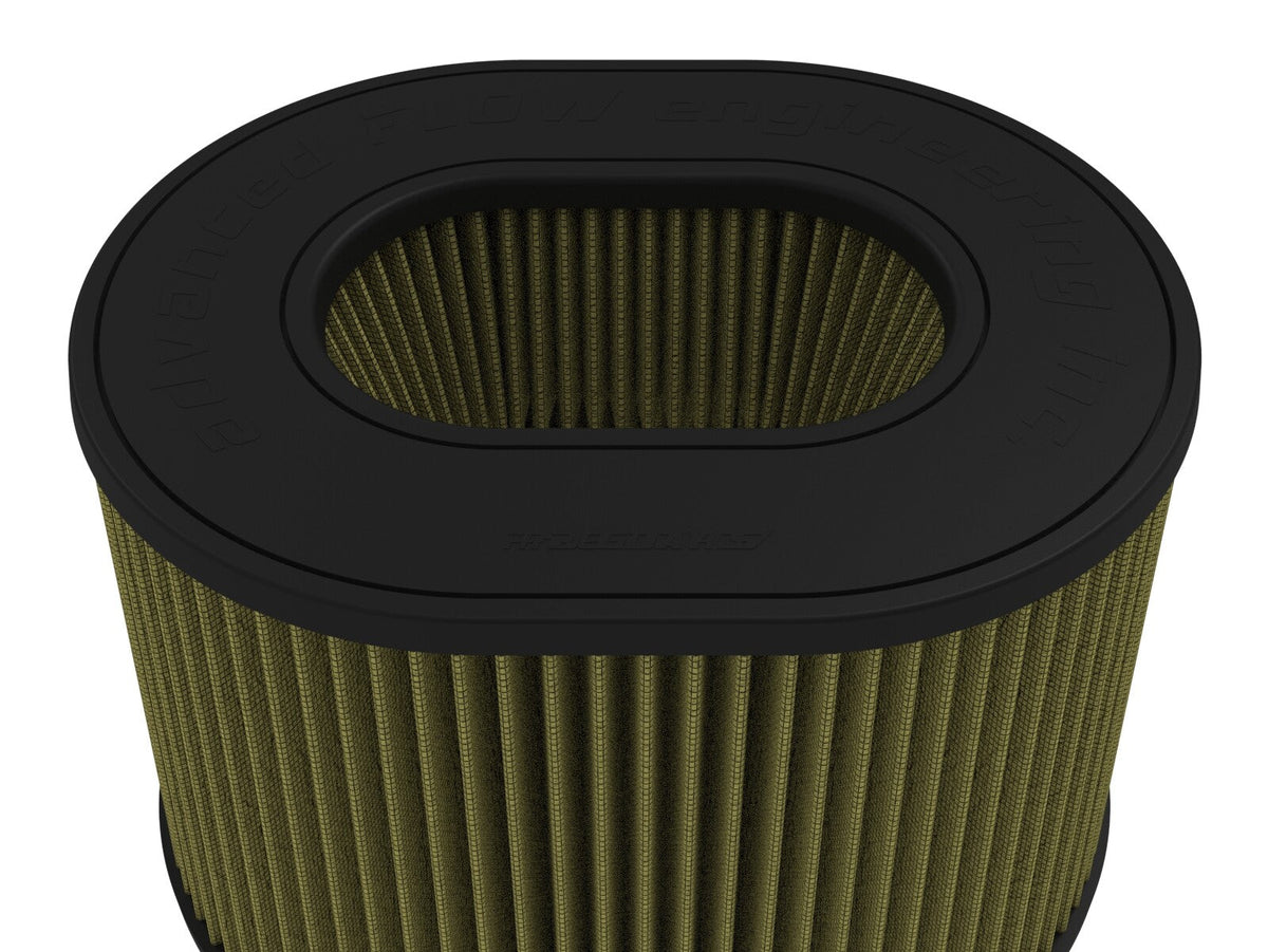 Magnum Force Intake Replacement Air Filter w/ Pro Guard 7 Media 5-1/2 Inch F x (12-1/4x9-3/4) Inch B x (11-1/4x8-3/4) Inch T (Inverted) x 8 Inch H aFe Power aFe Power