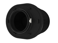 Magnum Force Intake Replacement Air Filter w/ Black Pro 5R Media 5-1/2 Inch F x (12-1/4x9-3/4) Inch B x (11-1/4x8-3/4) Inch T (Inverted) x 8 Inch H aFe Power aFe Power