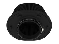 Magnum Force Intake Replacement Air Filter w/ Black Pro 5R Media 5-1/2 Inch F x (12-1/4x9-3/4) Inch B x (11-1/4x8-3/4) Inch T (Inverted) x 8 Inch H aFe Power aFe Power