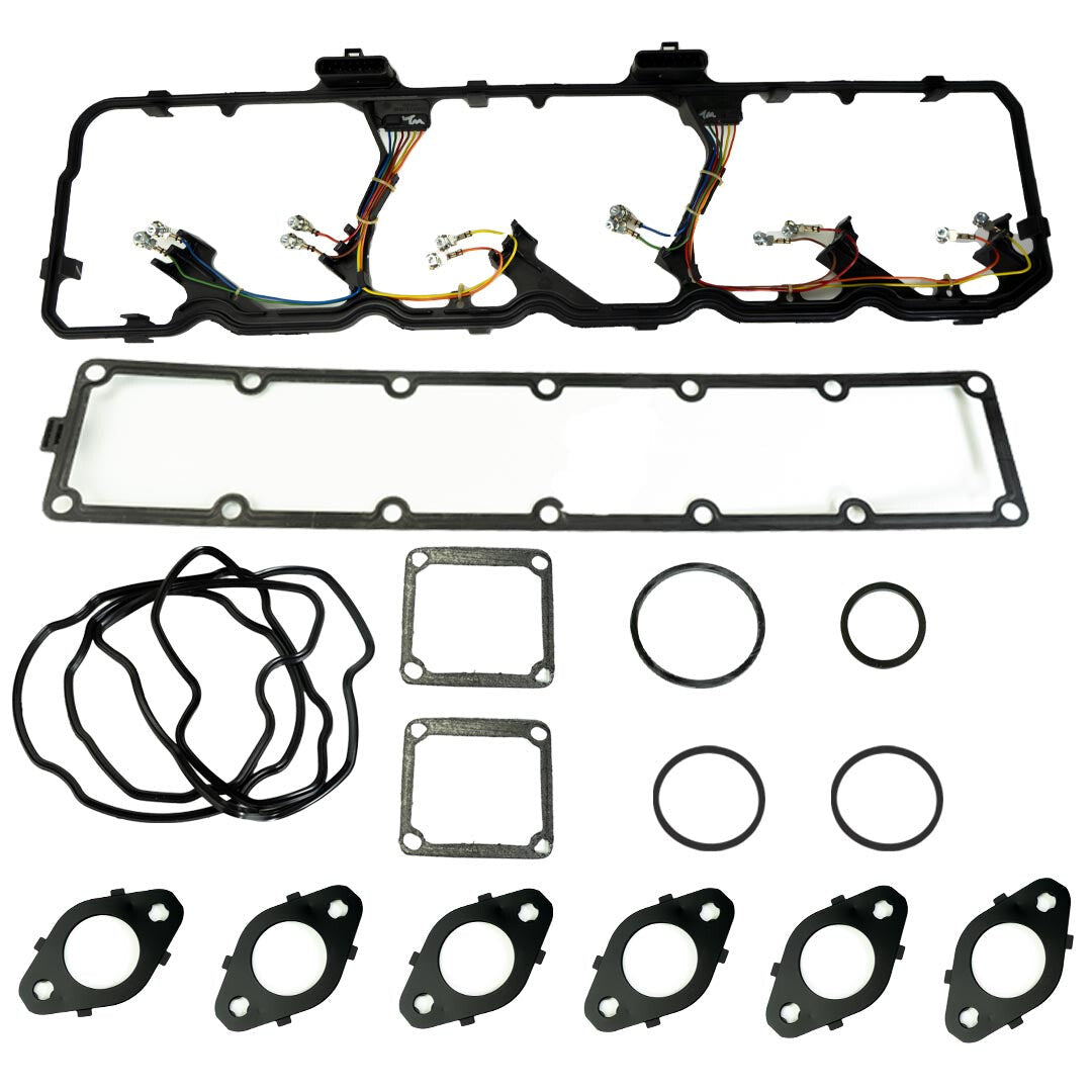 Engine Installation Gasket Set 06-07 5.9L Cummins W/ Injector Harness Industrial Injection Industrial Injection