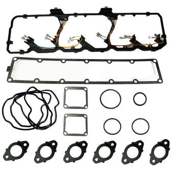 compare product Engine Installation Gasket Set 06-07 5.9L Cummins W/ Injector Harness Industrial Injection