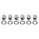 89-98 5.9L Cummins 12V 6BT .020 Over Coated and Chamfered X-Series Pistons (Big Bowl) Industrial Injection Industrial Injection