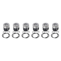 91-98 5.9L Cummins 12V 6BT .020 Over X-Series Pistons Industrial Injection Industrial Injection