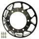 03-12 Cummins Common Rail Billet Fan Pulley Black Anodized (w/Bolts) Industrial Injection Industrial Injection