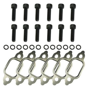 compare product Exhaust Manifold Bolt and Gasket Kit - 89-98 12V Cummins 5.9L Industrial Injection