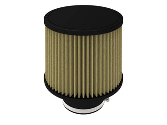 compare product Magnum Flow Universal Clamp-On Air Filter w/ Pro Guard 7 Media 4 Inch F X 8 Inch B X 7 Inch T X 7 Inch H aFe Power