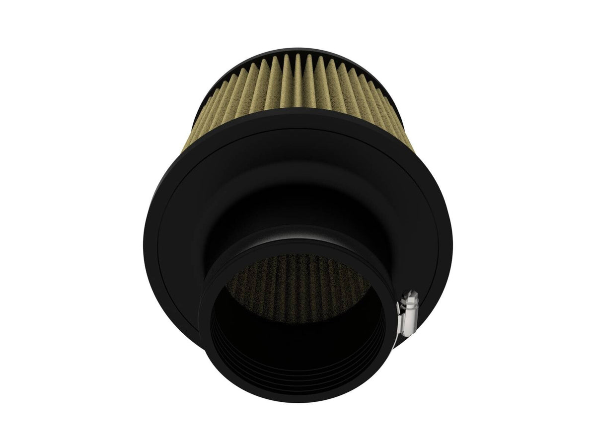 Magnum Flow Universal Clamp-On Air Filter w/ Pro Guard 7 Media 4 Inch F X 8 Inch B X 7 Inch T X 7 Inch H aFe Power aFe Power