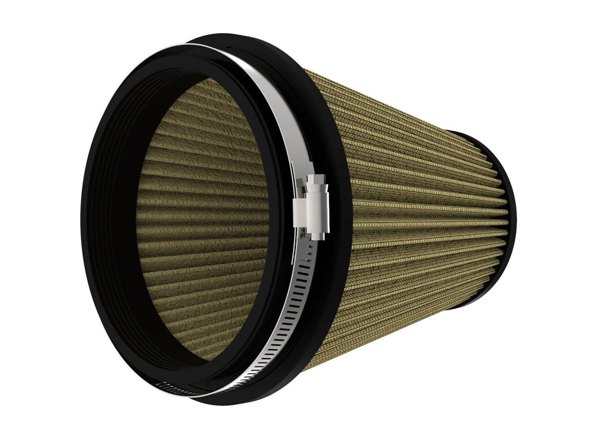 Magnum Flow Universal Clamp-On Air Filter w/ Pro Guard 7 Media 6 Inch F X 7-1/2 Inch B X 4-3/4 Inch T X 8 Inch H aFe Power aFe Power