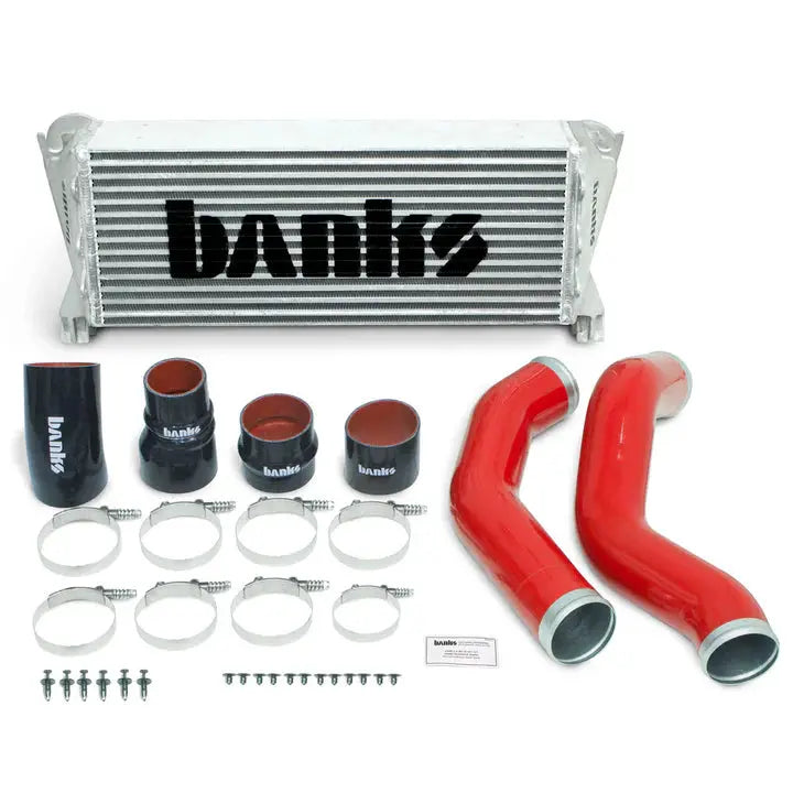 BANKS POWER 25987 RED INTERCOOLER SYSTEM For 2013-2018 Ram 2500/3500/4500/5500 6.7L Cummins. - TAMELESS PERFORMANCE