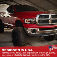 Dodge 02-05 RAM 1500/2500/3500 Projector Headlights OLED Halos & DRL in Smoked or Clear Lens - TAMELESS PERFORMANCE