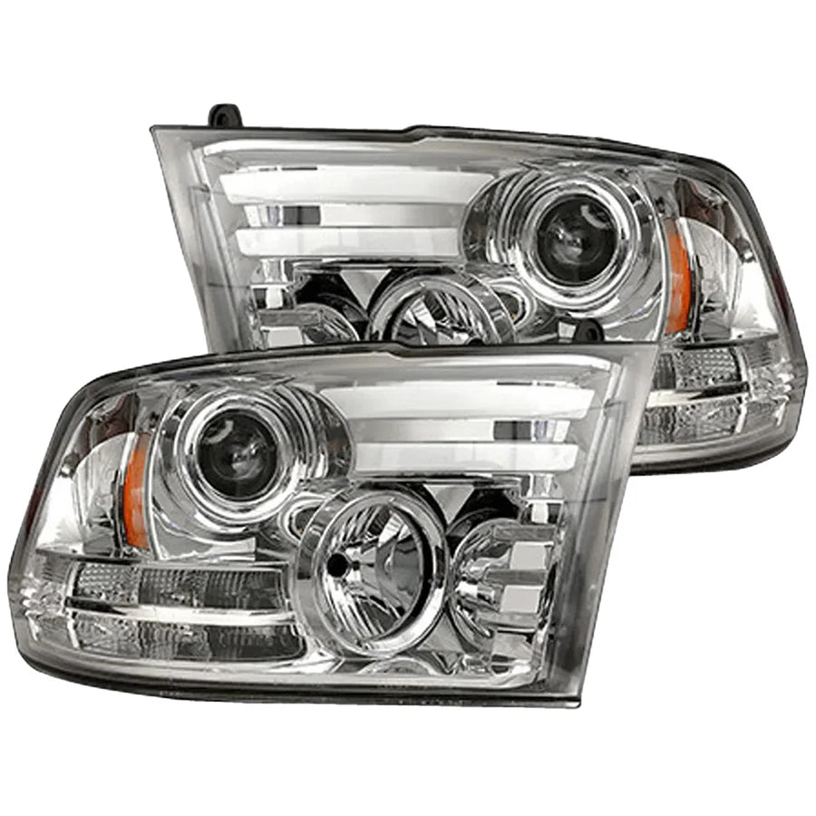 Dodge RAM 2500/3500 15-18 Projector Headlights OLED DRL & LED Signals in Smoked or Clear Lens - TAMELESS PERFORMANCE