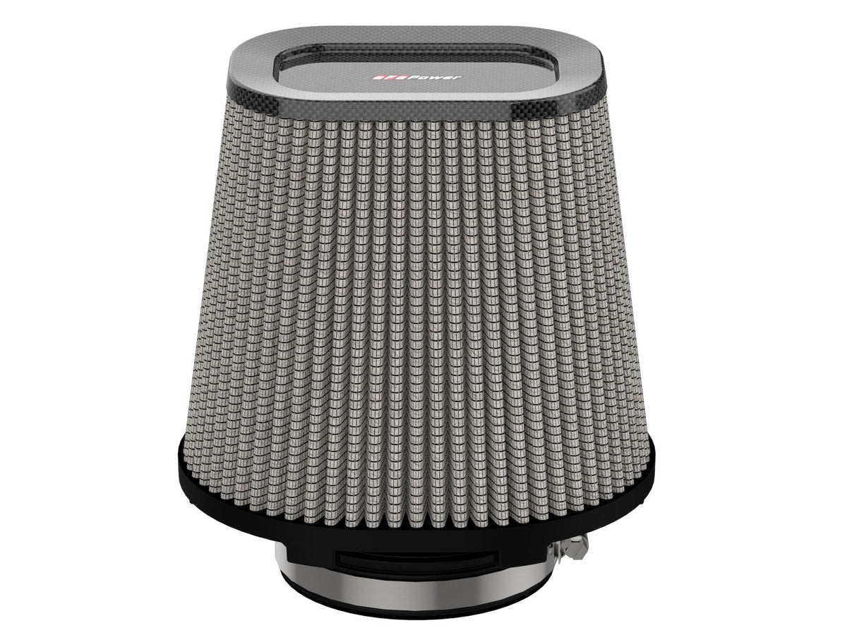Track Series Intake Replacement Air Filter w/ Pro Dry S Media 4 Inch F x (7-3/4 x 6-1/2) Inch B x (5-3/4 x 3-3/4) Inch T x 7 Inch H aFe Power aFe Power