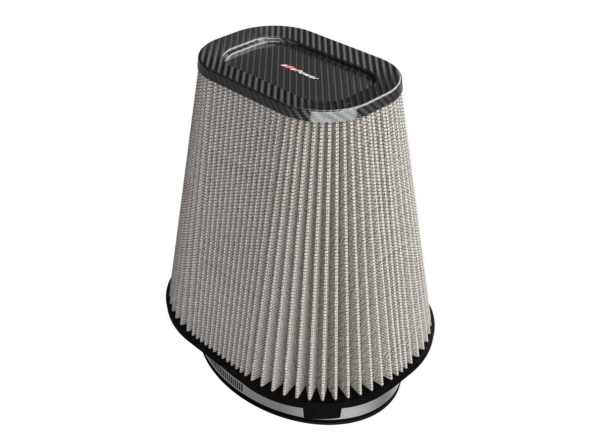 Track Series Intake Replacement Air Filter w/ Pro Dry S Media (7-1/2 x 5-1/2) Inch F x (9-1/4 x 7-1/4) Inch B So x (6 x 4) Inch T x 9 Inch H aFe Power aFe Power