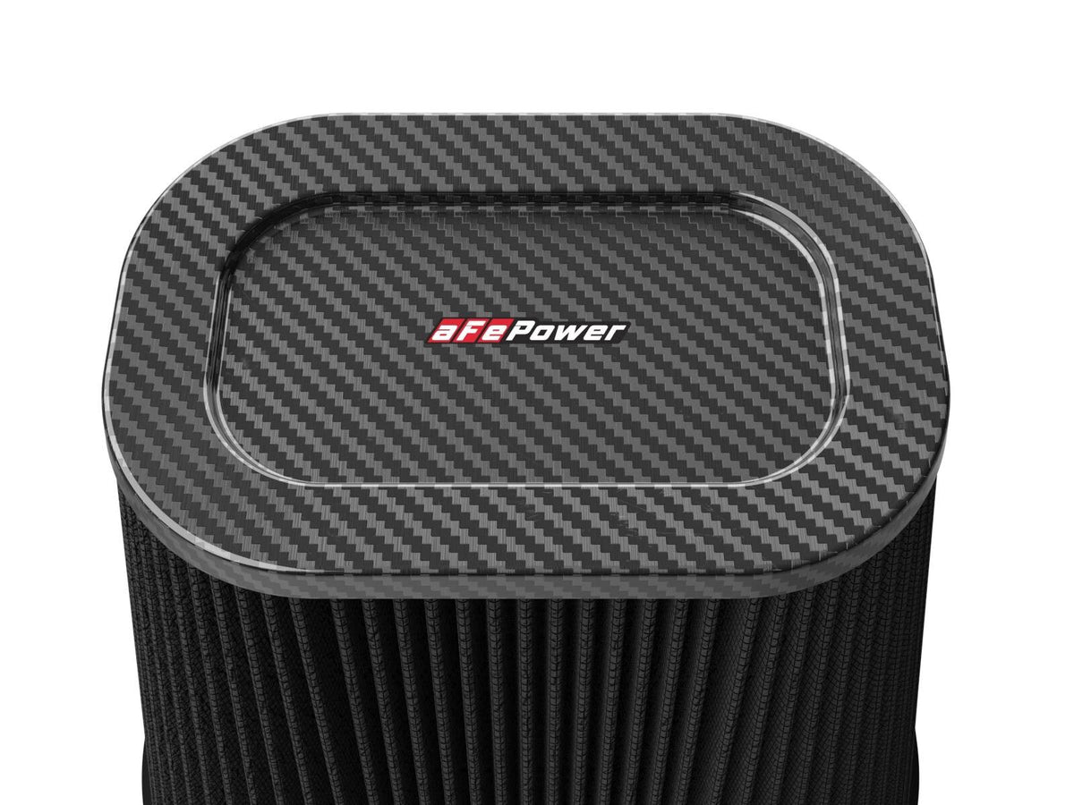 Track Series Intake Replacement Air Filter w/ Black Pro 5R Media (7-1/2 x 5-1/2) Inch F x (9-1/4 x 7-1/4) Inch B So x (6 x 4) Inch T x 9 Inch H aFe Power aFe Power