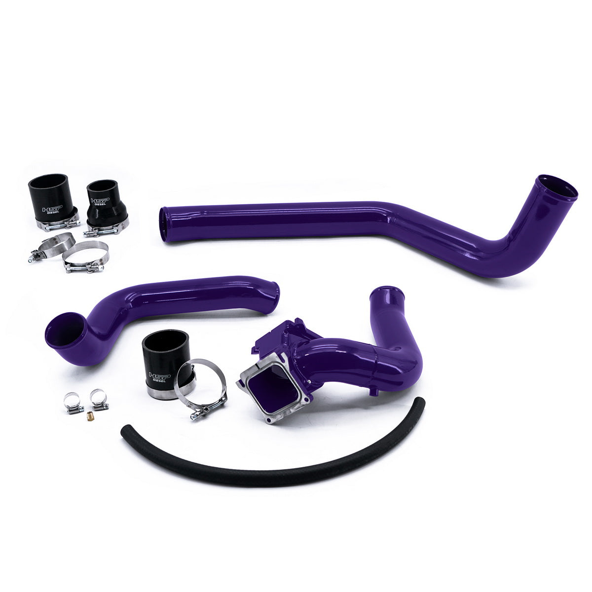 2004.5-2005 Chevrolet / GMC Intercooler Charge Pipe Bundle Illusion Purple - HSP Diesel