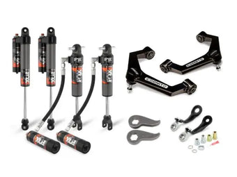 compare product 3-Inch Elite Leveling Kit with Fox 2.5 Elite Performance Series Shocks for 2011-2019 Silverado/Sierra 2500/3500 2WD/4WD Cognito