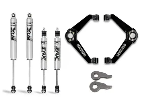 3-Inch Performance Leveling Kit With Fox Ps 2.0 Ifp Shocks for 2001-2010 Silverado/Sierra 2500-3500 2WD/4WD Cognito Cognito Motorsports