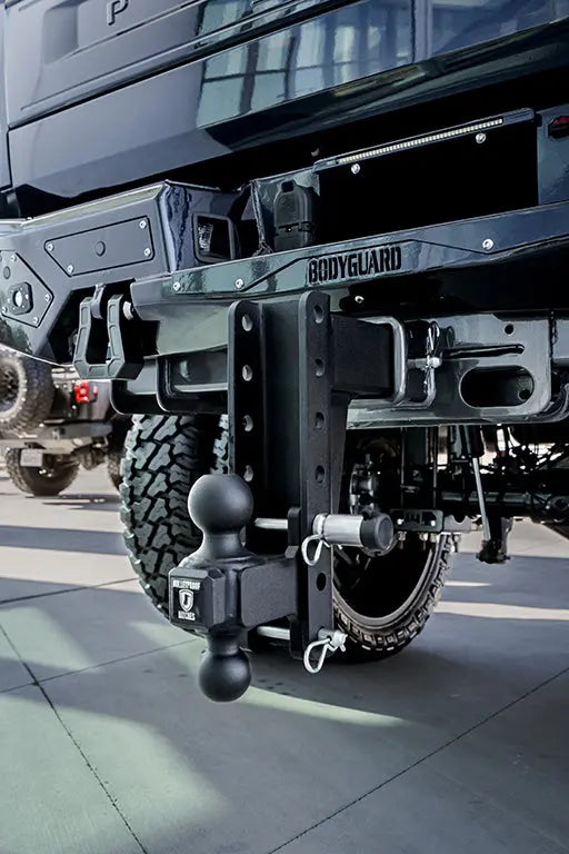 3.0 inch Heavy Duty 8 inch Drop/Rise Hitch BulletProof Hitch BulletProof Hitches