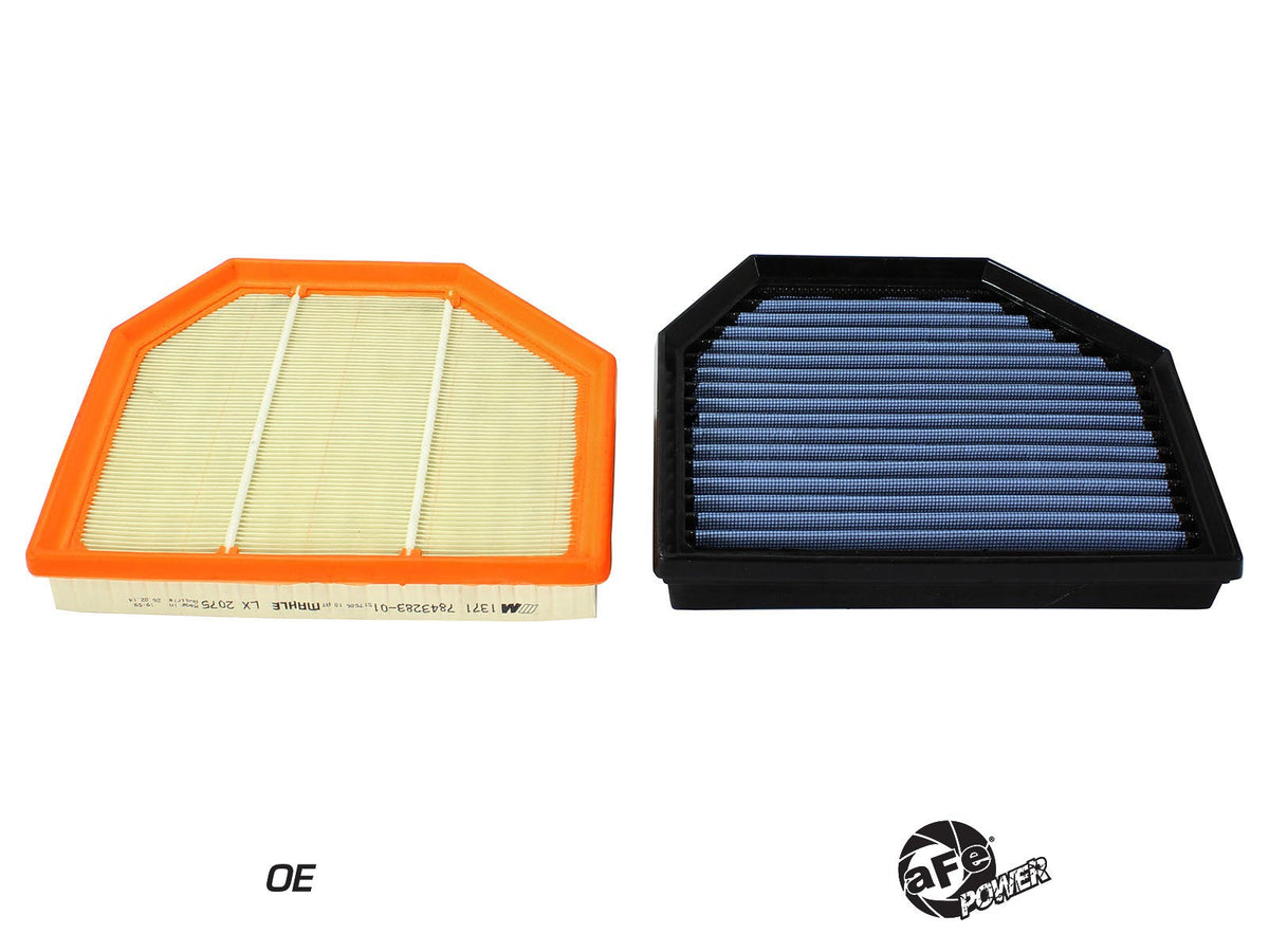 Magnum Flow OE Replacement Air Filter w/ Pro 5R Media BMW M2 Competition (F87) 19-21/M3/M4 (F80/82/83) 15-20 L6-3.0L (tt) S55/M6 (F12/13/06) 12-18 V8-4.4L (tt) S63 aFe Power aFe Power