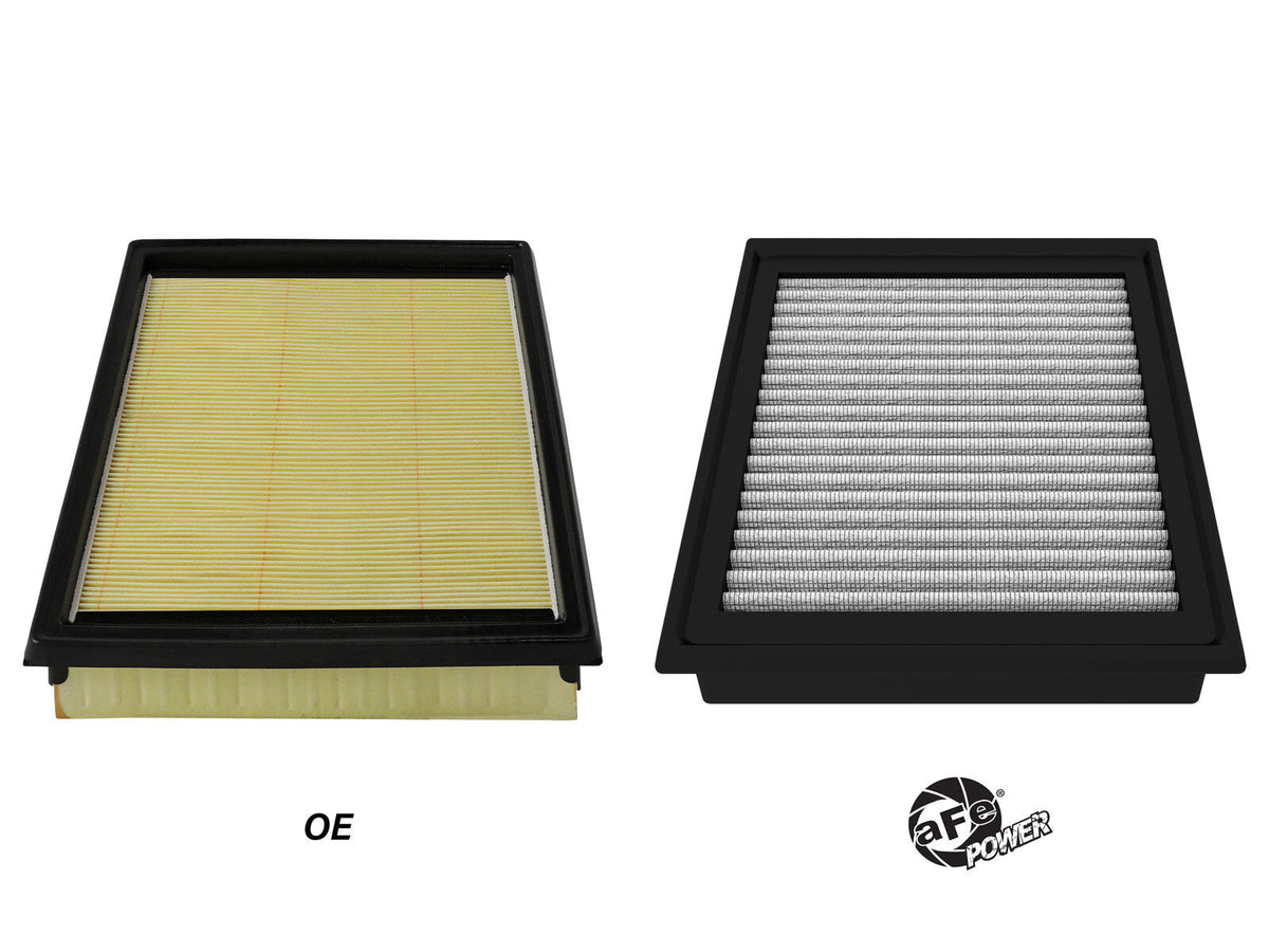Magnum Flow OE Replacement Air Filter w/ Pro Dry S Media (Pair) Nissan Z 23-26 V6-3.0L (tt) aFe Power aFe Power