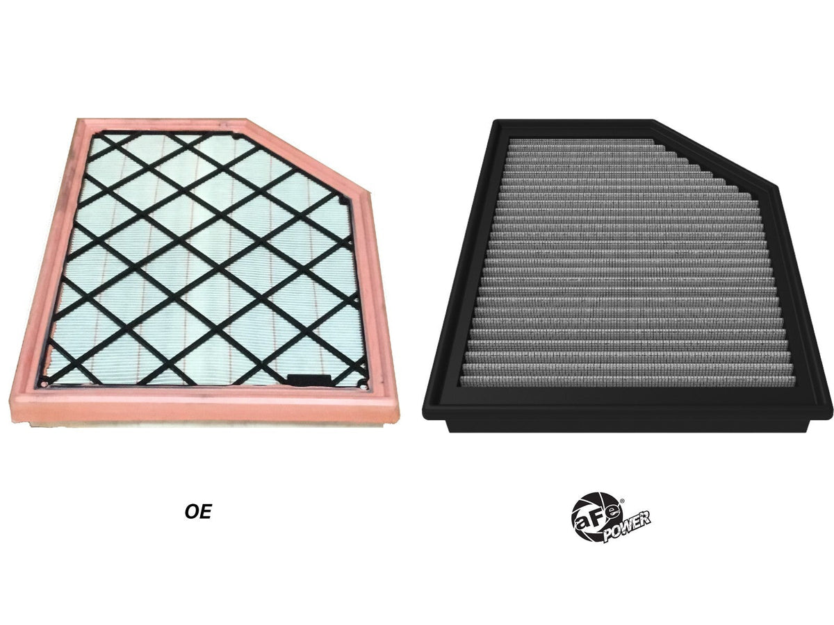 Magnum Flow OE Replacement Air Filter w/ Pro Dry S Media Ford Bronco Raptor 22-26 V6-3.0L (tt) aFe Power aFe Power