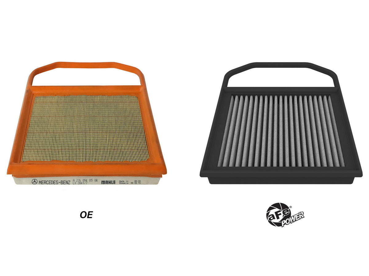 Magnum Flow OE Replacement Air Filter w/ Pro Dry S Media (Pair) Mercedes-Benz GLC43 Amg 17-23 V6-3.0L (tt) aFe Power aFe Power