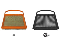 Magnum Flow OE Replacement Air Filter w/ Pro Dry S Media (Pair) Mercedes-Benz GLC43 Amg 17-23 V6-3.0L (tt) aFe Power aFe Power