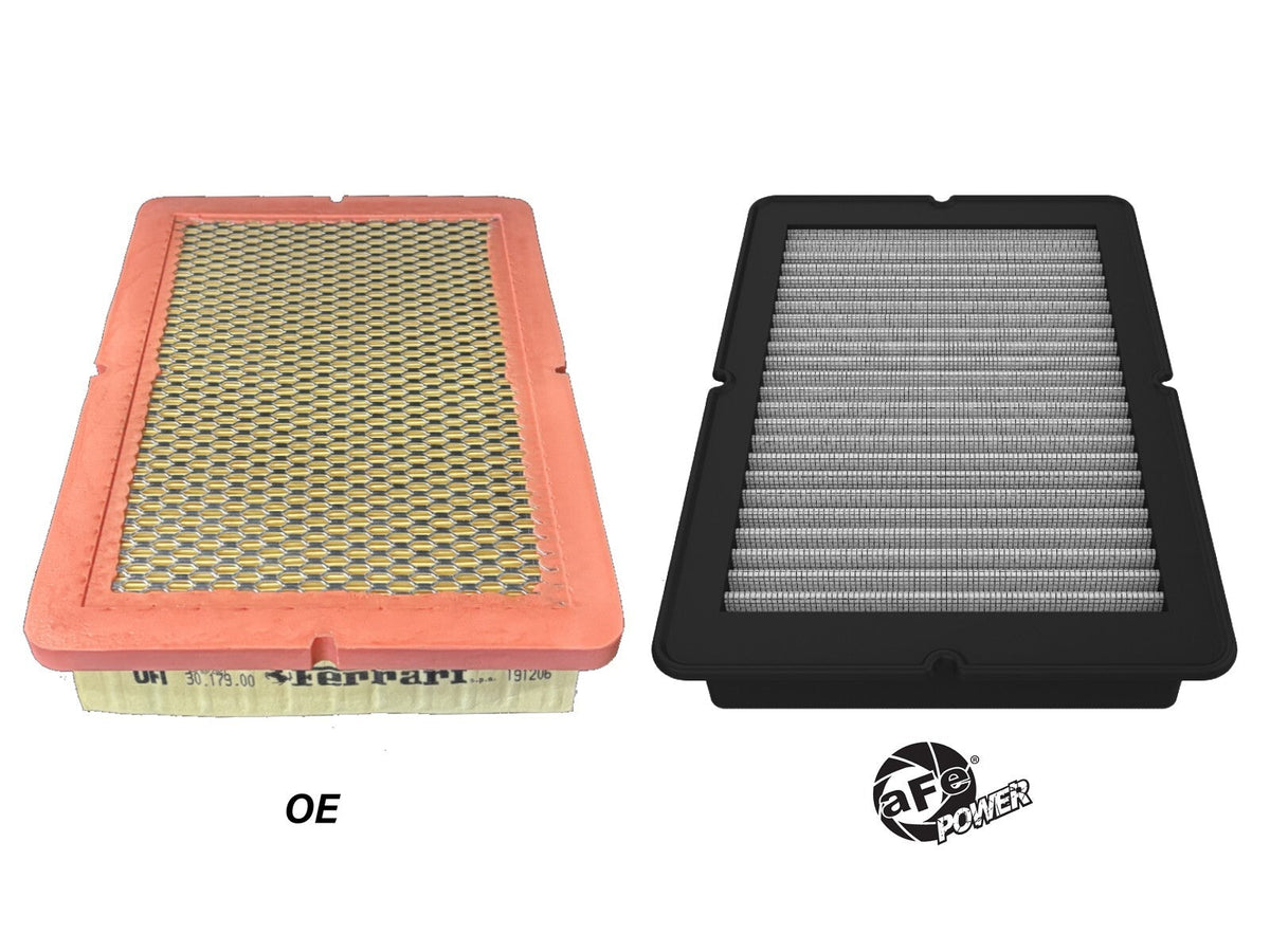 Magnum Flow OE Replacement Air Filter w/ Pro Dry S Media Ferrari F430 Scuderia 05-09 V8-4.3L aFe Power aFe Power