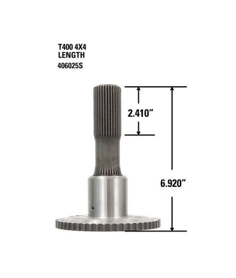 compare product Suncoast 300M Output Shaft, 4X4 Length - 6.920