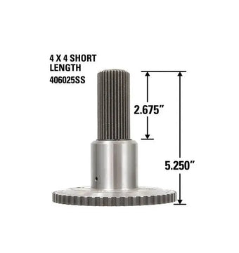 compare product Suncoast 300M Output Shaft, 4X4 Super Short Length - 5.250