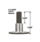 300M Output Shaft, 4X4 Super Short Length - 5.250" Overall Length, 2.675" Spline Length