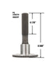 300M Output Shaft, Powerglide Length - 8.688" Overall Length, 4.178" Spline Length