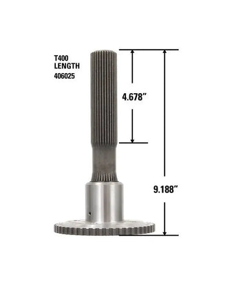 compare product Suncoast 300M Output Shaft, Standard Length - 9.188