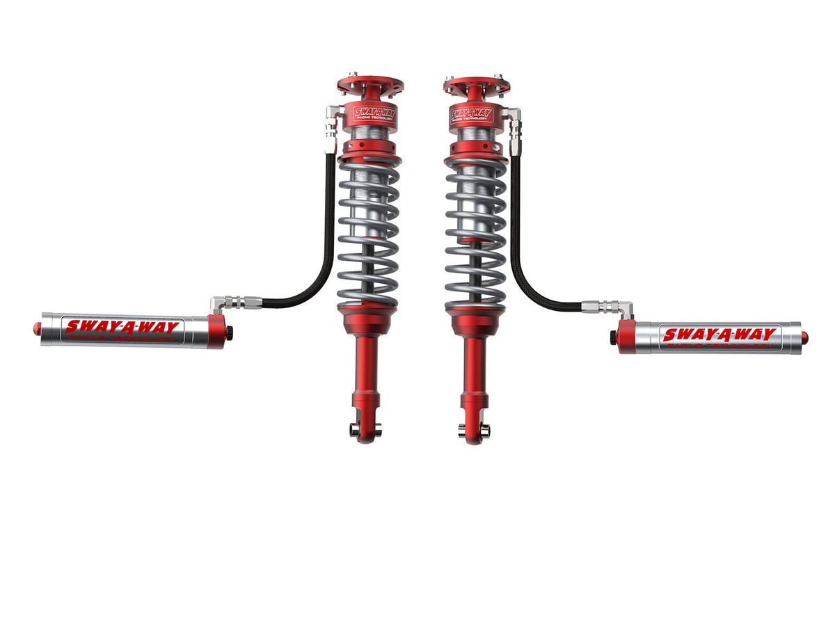 Sway-A-Way 3.0 Front Coilover Kit w/ Remote Reservoirs and Compression Adjuster Ford F-150 Raptor 10-14 V8-6.2L aFe Power aFe Power