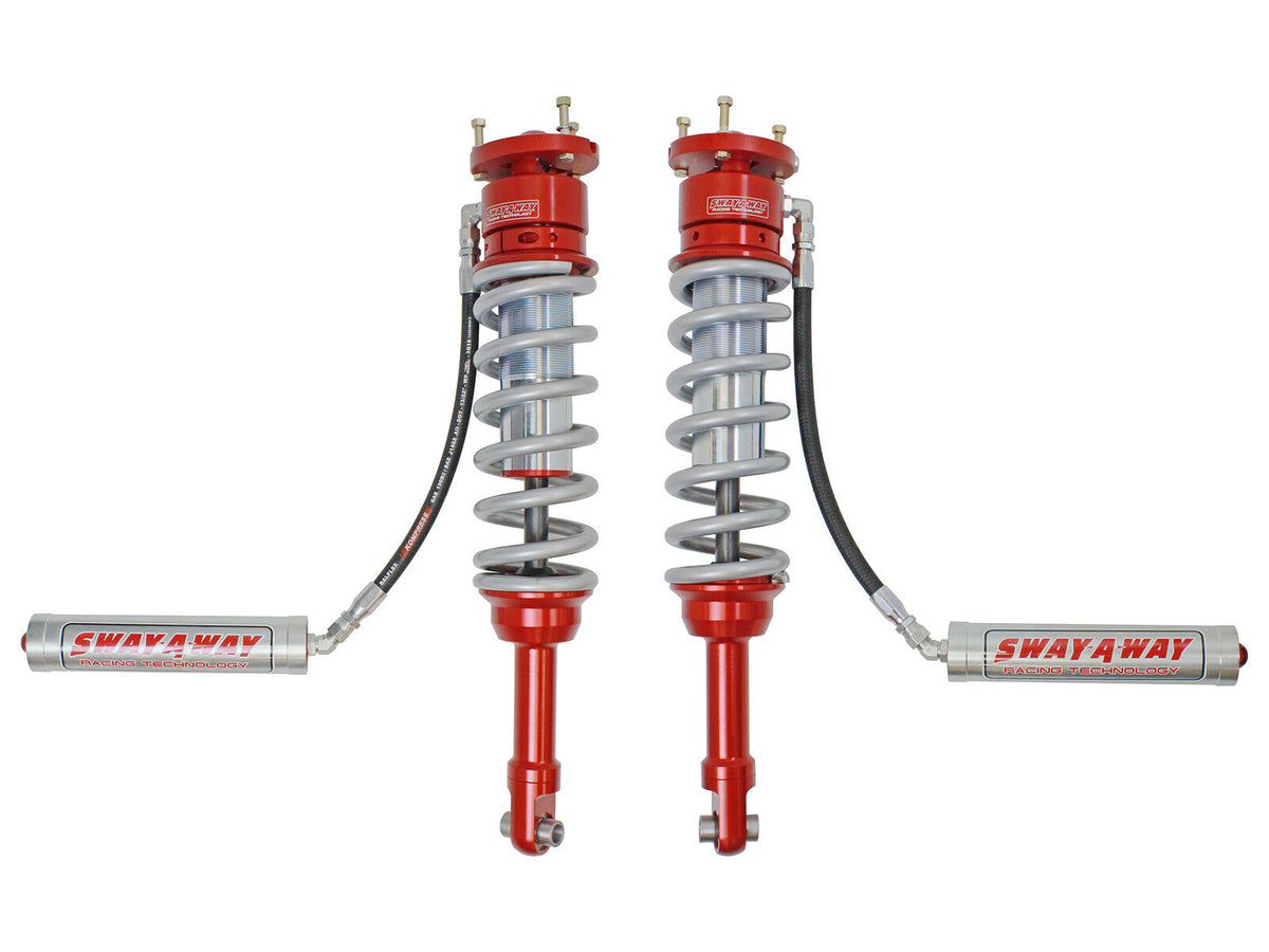Sway-A-Way 3.0 Front Coilover Kit w/ Remote Reservoirs Ford F-150 Raptor 17-19 V6-3.5L (tt) aFe Power aFe Power