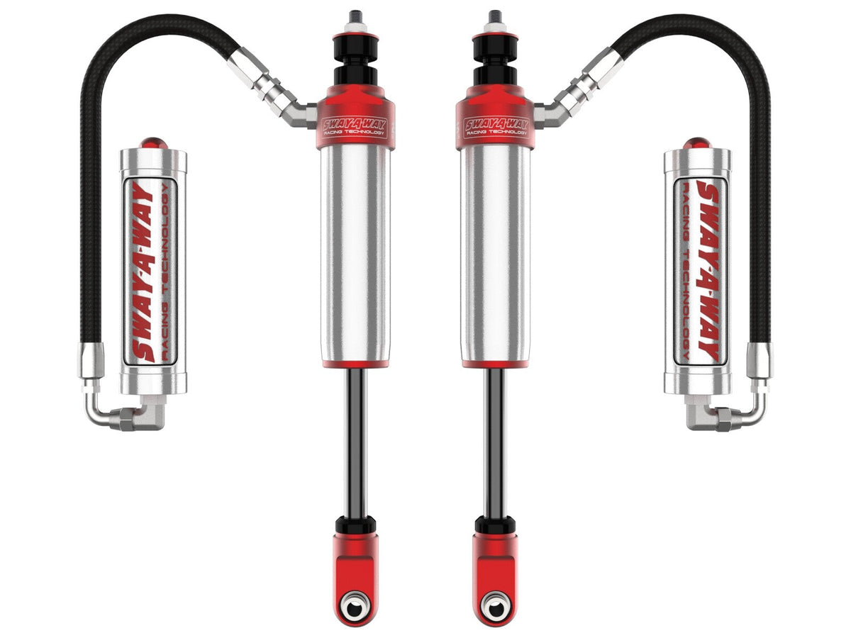 Sway-A-Way 2.5 Front Shock Kit w/ Remote Reservoirs for 0-1.5 Inch Lift Ford F-250/F-350 17-26 4WD aFe Power aFe Power