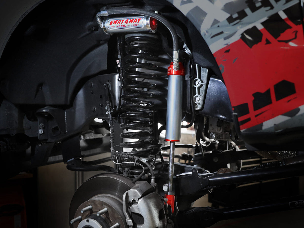 Sway-A-Way 2.5 Front Shock Kit w/ Remote Reservoirs for 2-3.5 Inch Lift Ford F-250/F-350 17-26 4WD aFe Power aFe Power
