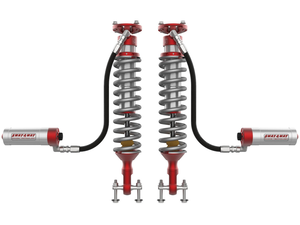 Sway-A-Way 2.5 Front Remote Reservoir Coilover Kit with Compression Adjusters Ford Bronco 21-26 aFe Power aFe Power