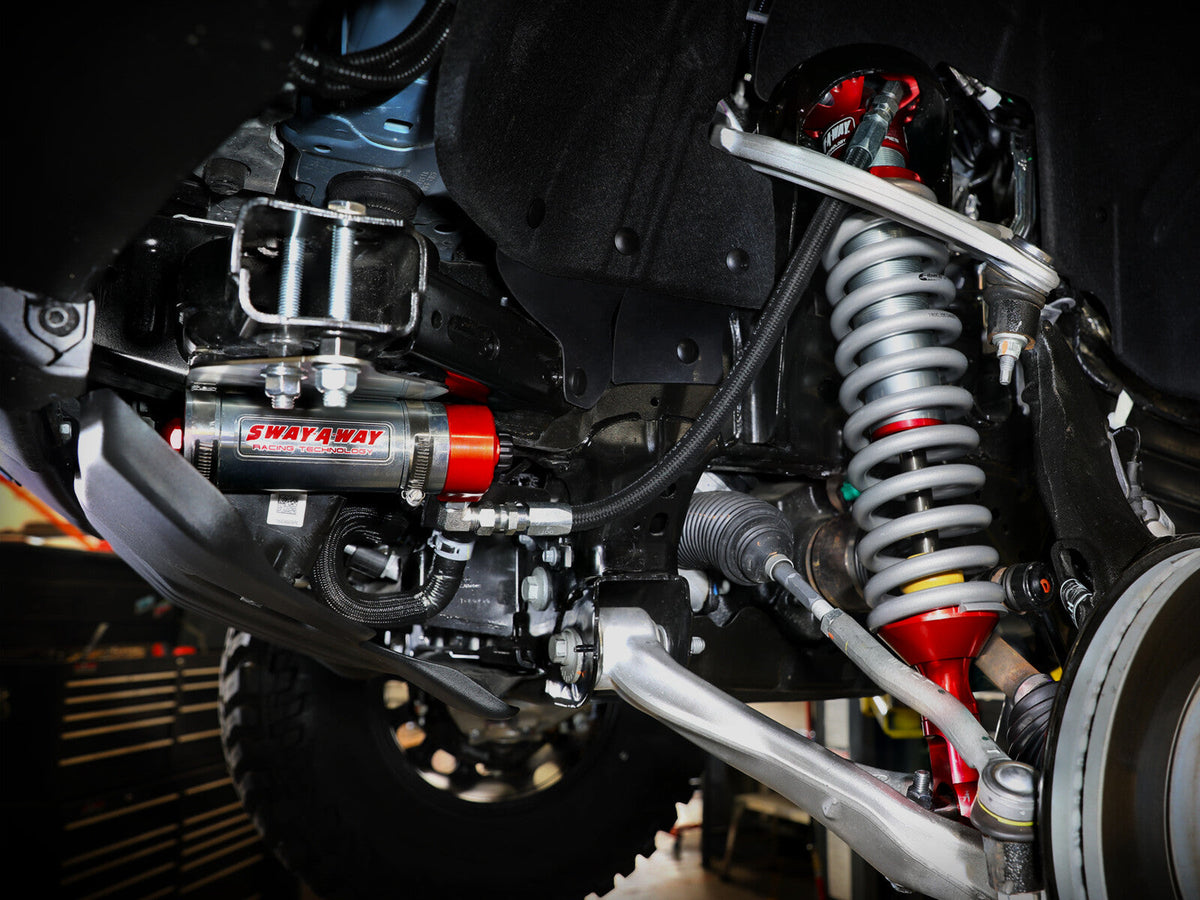 Sway-A-Way 2.5 Front Remote Reservoir Coilover Kit with Compression Adjusters Ford Bronco 21-26 aFe Power aFe Power